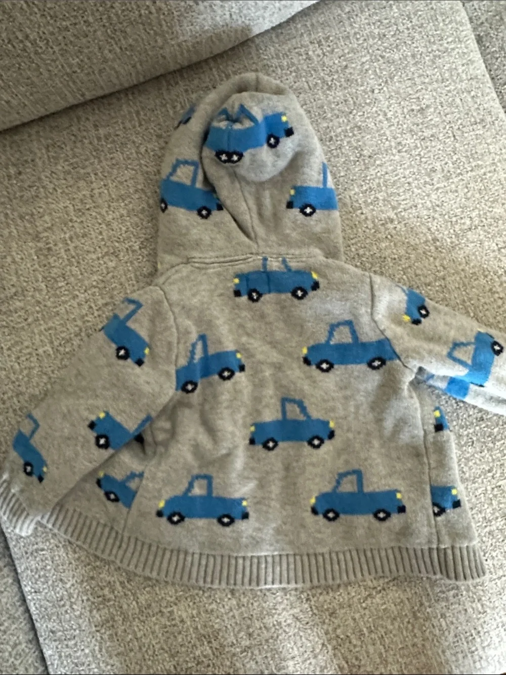 Gap hooded trucks sweater with buttons